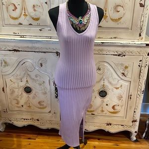 Small Ribbed Tank Midi Dress